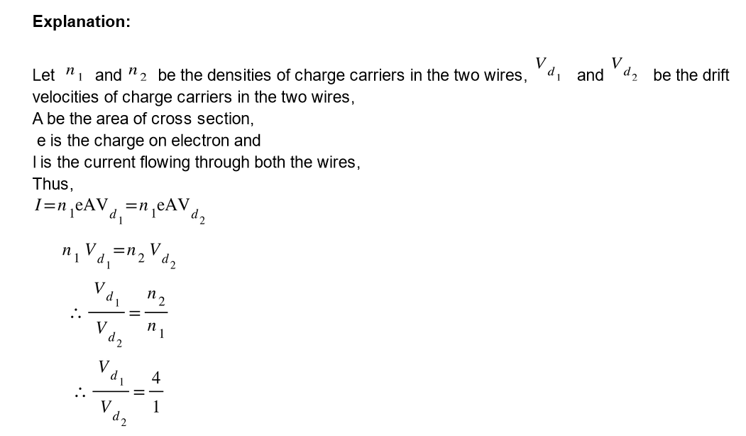 If the densities of charge carri